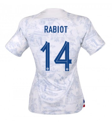 Lacne Ženy Futbalové dres Francúzsko Adrien Rabiot #14 MS 2022 Krátky Rukáv - Preč